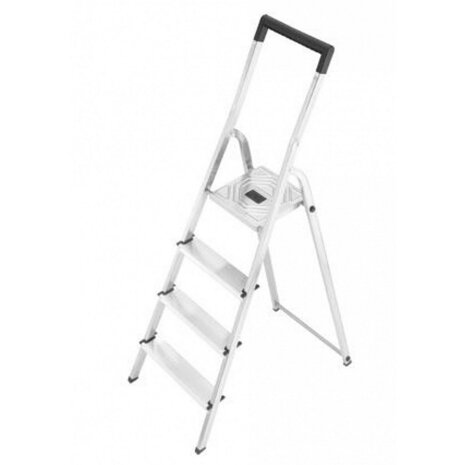 Hailo L40 Aluminium Huishoudtrap / Klustrap 4 treden