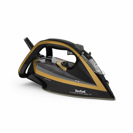 Tefal FV5696 TurboPro Anti-Calc Stoomstrijkijzer Zwart/Goud