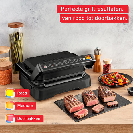 Tefal GC7748 OptiGrill Grill Zwart