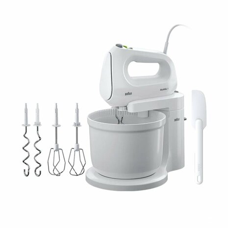 Braun HM1070 MultiMix Handmixer Wit