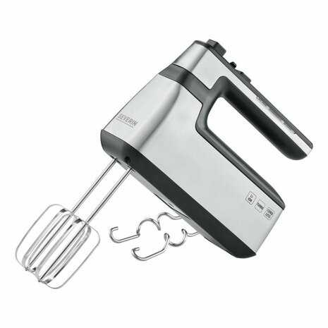 Severin HM3843 Handmixer RVS/Zwart