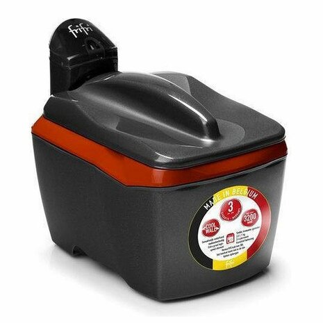 FriFri HSC1500 Friteuse 3L 3200W Zwart/Rood