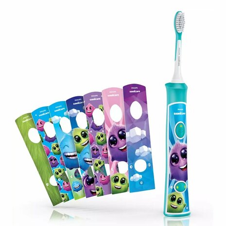 Philips HX6322/04 Sonicare For Kids Elektrische Tandenborstel Groen/Wit