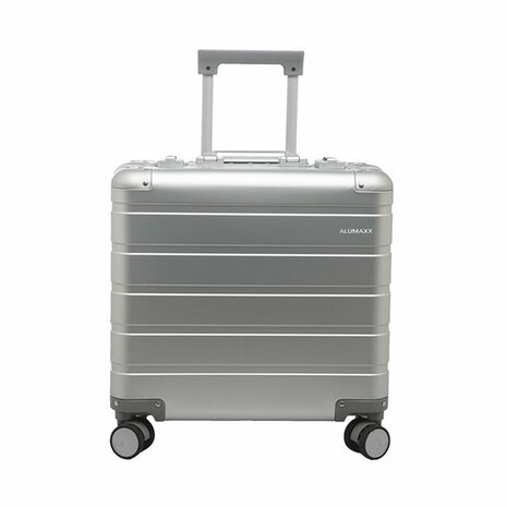 Alumaxx JU-45192 Aluminium Reistrolley GRAVITY + 4 Wielen 44x42x22.5 cm Zilver