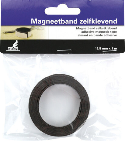 Kangaro K-5060 Magneetband Zelf-klevend 12,5mm X 1 Meter