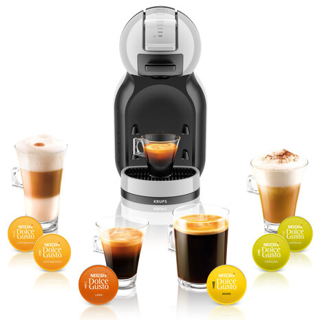 Krups KP123B NESCAFÉ Dolce Gusto Mini Me Koffiecupmachine Zwart/RVS