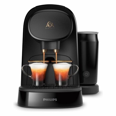 Philips L'OR BARISTA LM8014/60 Koffiecupmachine met Melkopschuimer Zwart