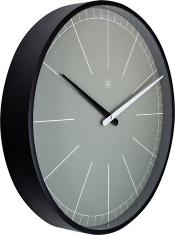 NeXtime NX-7328GS Wandklok NXt Gray Ø 40 Cm Grijs