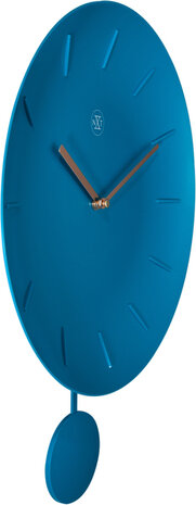 NeXtime NX-7339TQ Wandklok NXt Bowl Ø 30 Cm Turquoise