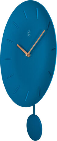 NeXtime NX-7339TQ Wandklok NXt Bowl Ø 30 Cm Turquoise