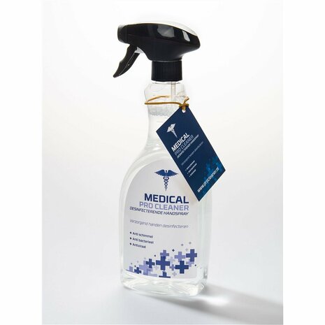 Medical Pro Cleaner Desinfecterende Handspray 750 ml Doos 10 Stuks