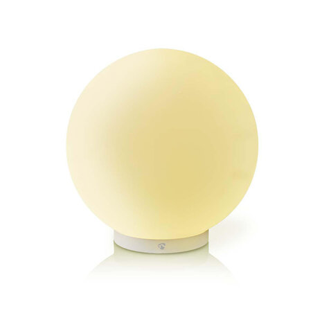 Nedis WIFILM10CWT Smartlife Stemmingslamp Wi-fi Rond Diameter: 200 Mm 360 Lm Koel Wit / Rgb / Warm Wit 2700 - 6500 K 5 W Glas