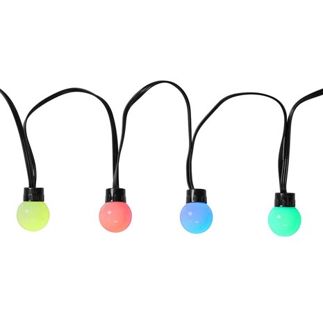 Nedis WIFILP02C48 Smartlife Decoratieve Led Feestverlichting Wi-fi Rgb 48 Led's 10.8 M Android™ / Ios