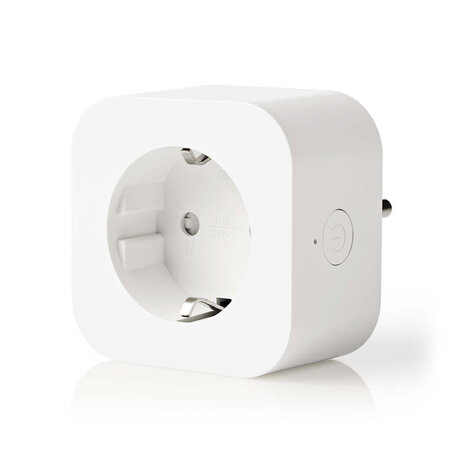 Nedis WIFIP130FWT Wi-fi Smart Plug Schuko Type F 10 A