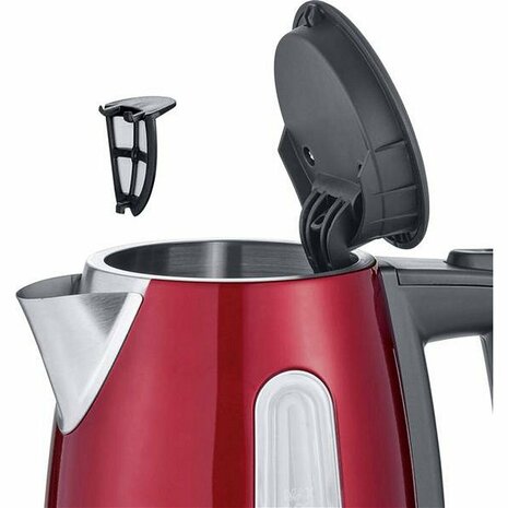 Severin WK3417 Waterkoker 1L 2200W Rood