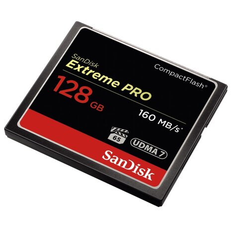 Sandisk CF Extreme Pro 128GB 160MB/sec.