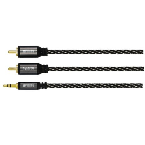 Avinity Audiokabel 2 Cinch-stekkers - 3,5-mm-jack Stereo 1,5 M