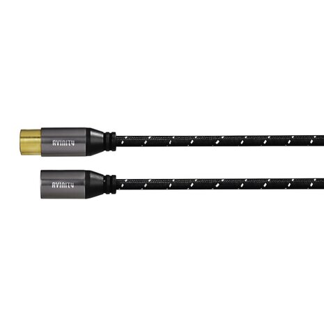 Avinity Audiokabel XLR-stekker - XLR-koppeling Stof Verguld 0,5 M