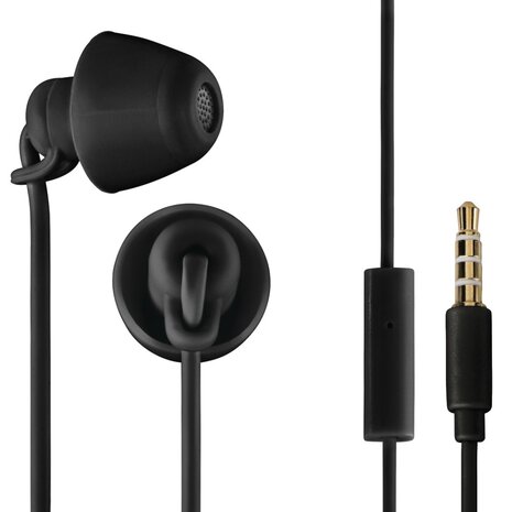 Thomson EAR3008BK In-ear-oortelefoon Piccolino Zwart