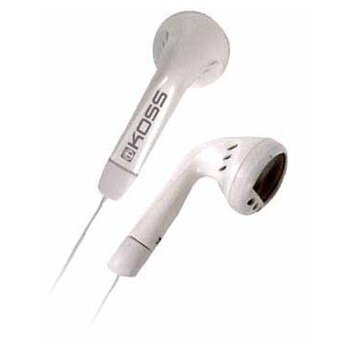 Koss Hoofdtelefoon In-ear KE7 Witte + Zwarte Set