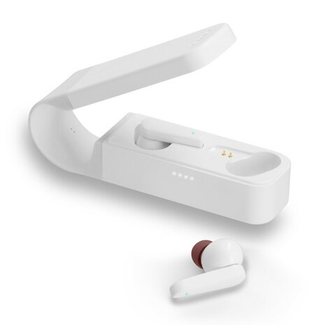 Hama Bluetooth®-koptelefoon Spirit Pocket True Wireless In-ear Wit