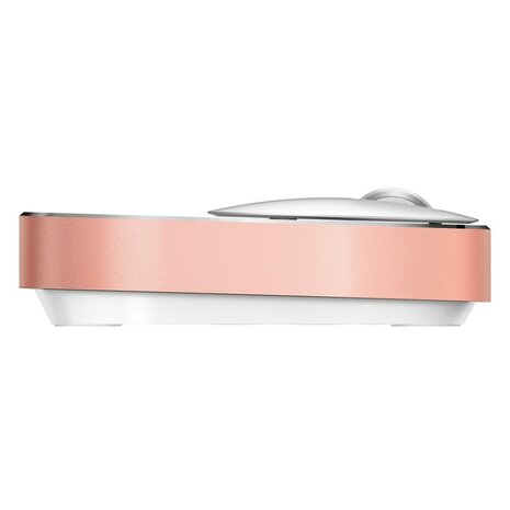 Rapoo M600 Mini Silent Multimodus Draadloze Optische Muis Rose Gold