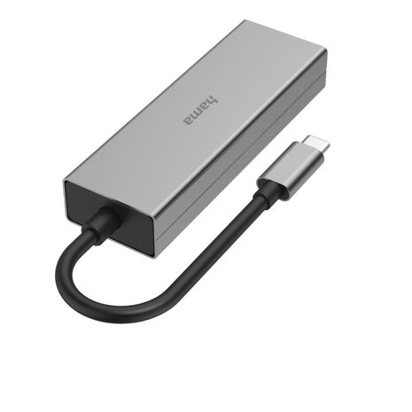 Hama USB-C-Hub 4-poorts 2x USB-A 2x USB-C USB 3.2 Gen1 5 Gbit/s