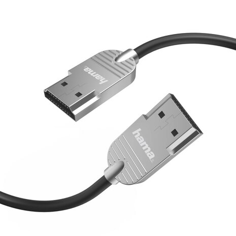 Hama High-speed HDMI™-kabel Ultra-Slim 4K Conn. - Conn. Ethernet 1,0 M