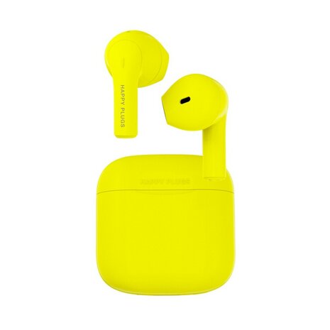 Happy Plugs Hoofdtelefoon True Wireless Joy Neon Geel