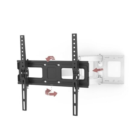 Hama Tv-muurbeugel Draaibaar Kantelbaar Uittrekbaar 165 Cm (65) Tot 35 Kg