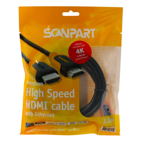 Scanpart HDMI 2.0 Kabel 3.0m