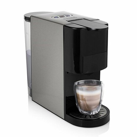 Princess 249450 4in1 Multi Capsule Koffiemachine RVS/Zwart