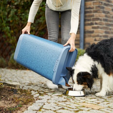 Rotho Cody Pet Food Container 50L Blauw