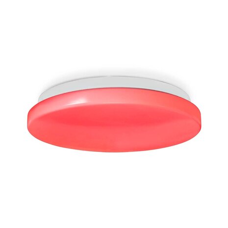 Nedis WIFILAW11WT Smartlife Plafondlamp Wi-fi Rgb / Warm Tot Koel Wit Rond Diameter: 260 Mm 1820 Lm 3000 - 6500 K Ip20 Energieklasse: F Android™ / Ios