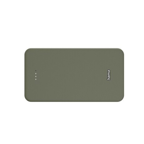 Hama Power Pack Colour 20 20000mAh 2 Uitgangen: USB-C USB-A Groen