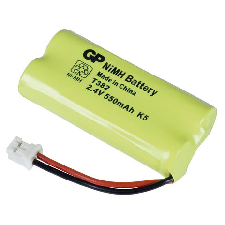 Gp Accu-t382 Batterijpack Dect Telefoons Nimh 2.4 V 550 Mah