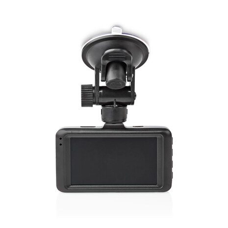 Nedis DCAM15BK Dashcam Full Hd 1080 P 1 Ch 3,0 Inch Kijkhoek Van 120° Metalen Behuizing