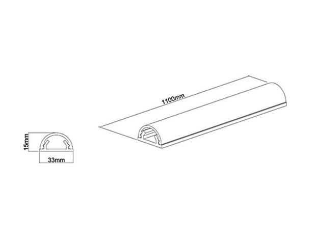 Multibrackets Kabelgoot 33 Mm-1100 Mm Elektro Installatie Materiaaal