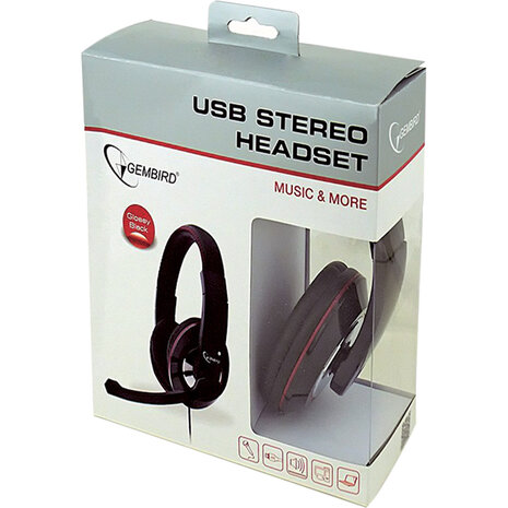 Gembird Gmb Headset Usb En Microfoon Mhs-u-001