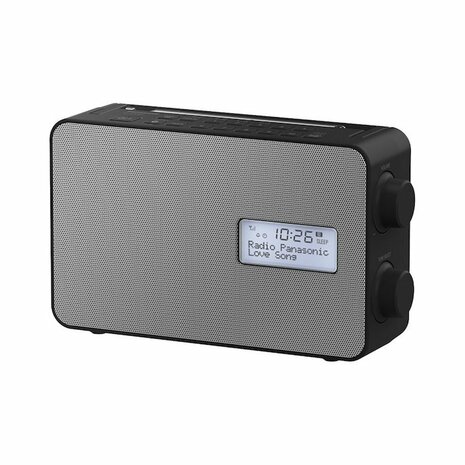 Panasonic RF-D30BTEG-K DAB+ Radio Grijs/Zwart