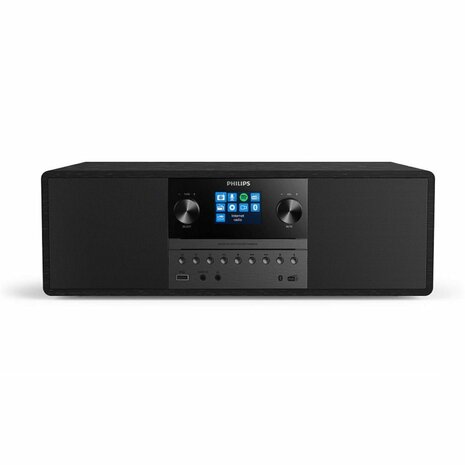 Philips TAM6805/10 Microsysteem Zwart/Hout