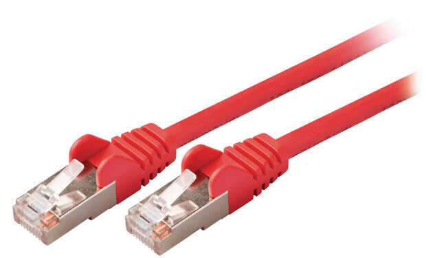 Valueline VLCP85121R20 Cat5e Sf/utp Netwerkkabel Rj45 (8/8) Male - Rj45 (8/8) Male 2.00 M Rood