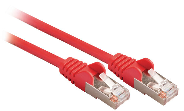 Valueline VLCP85121R20 Cat5e Sf/utp Netwerkkabel Rj45 (8/8) Male - Rj45 (8/8) Male 2.00 M Rood