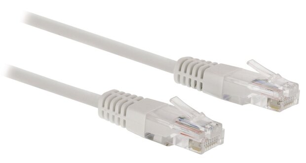 Valueline VLCT85000W100 Cat5e Utp Netwerkkabel Rj45 (8/8) Male - Rj45 (8/8) Male 10.0 M Wit