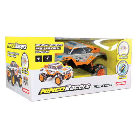 Ninco RC Drift Trax Auto 34x18x15.8 cm Grijs/Oranje