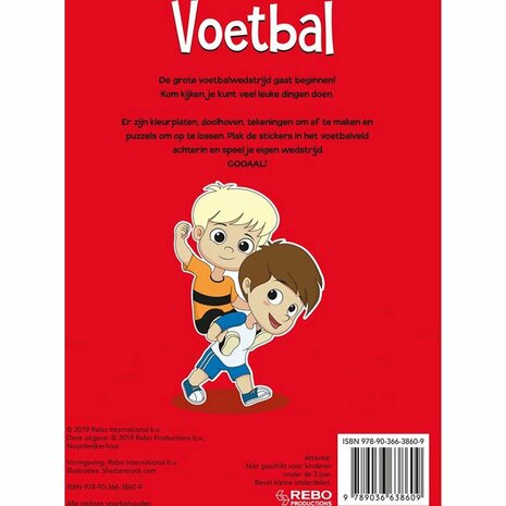 Sticker- en Speelboek Voetbal