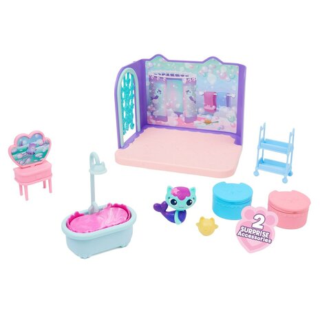 Gabby's Dollhouse Mercats Primp and Pamper Badroom