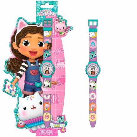 Gabby's Dollhouse Digitaal Horloge