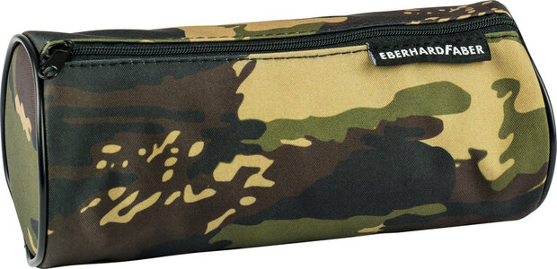 Eberhard Faber EF-577492 Etui Leeg Jumbo Camouflage Groen