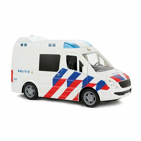 Toi-Toys Cars & Trucks Politiebus + Licht en Geluid